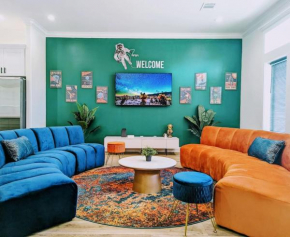 Modern NASA Home with Billiard Pingpong Rooftop